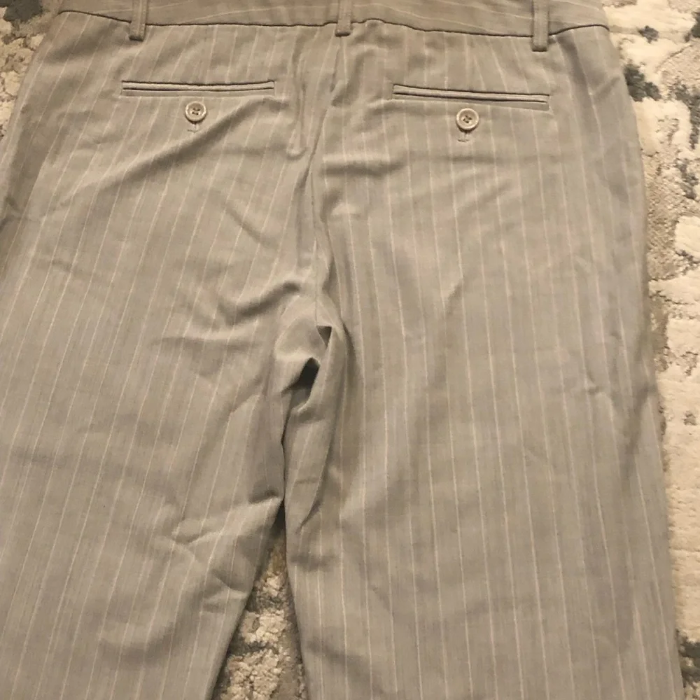 Body By Victoria Fit Dress Pants Christie Fit Flare Pink Grey Women’s 8 (28x30) - Picture 5 of 12